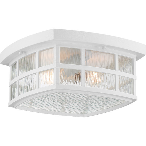 Product image for Stonington 2 Light Flush Mount - White Lustre