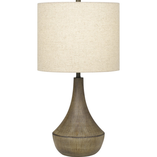 Product image for Quoizel Q4065T1 Rockville 1 Light Table Lamp - Whitewash