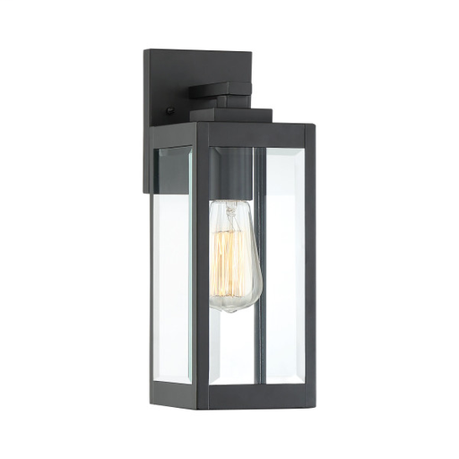 Product image for Westover 1 Light Small Wall Lantern - Earth Black