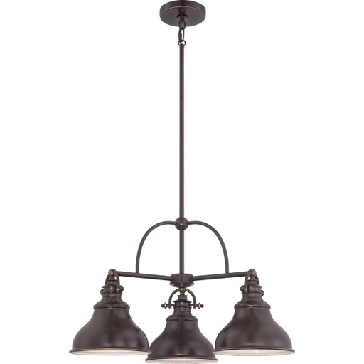 Product image for Emery 3 Light Dinette Chandelier - Palladian Bronze