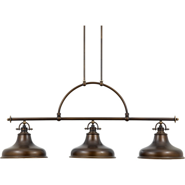 Product image for Emery 3 Light Island Chandelier - Palladian Bronze