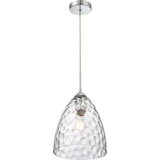 Product image for Waterfall 1 Light Mini Pendant - Polished Chrome