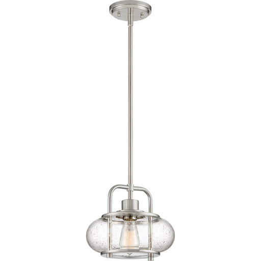 Product image for Trilogy 1 Light Mini Pendant - Brushed Nickel