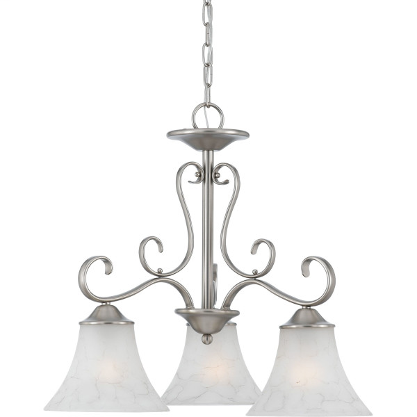 Product image for Duchess 3 Light Dinette Chandelier - Antique Nickel