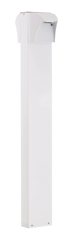 LED Bollard 42" Square 2X5W Warm White