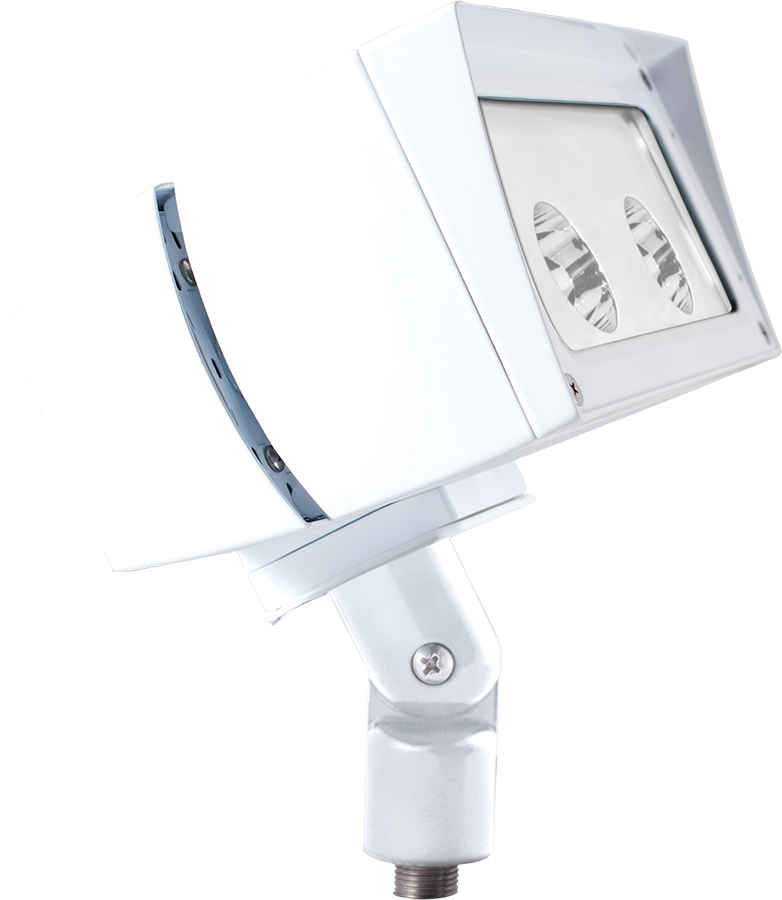 Future Flood 39W LED Warm Arm Dim 4X4 White
