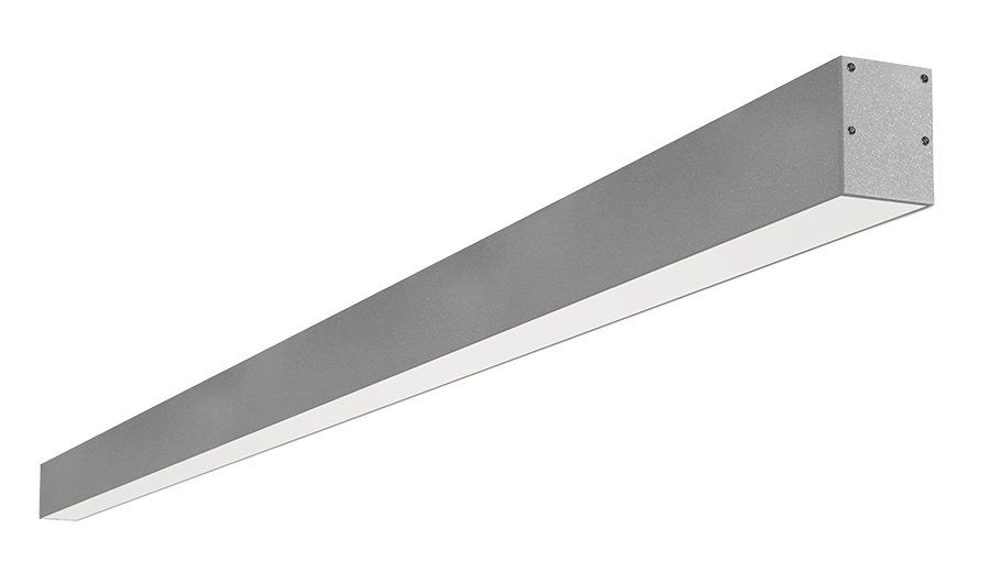 Linear Slot Surface 6Ft 60W LED Dim 42Deg Refl 4000K Silver