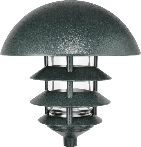 Lawn Light 4 Tier + Dome Top 100W Verde Green