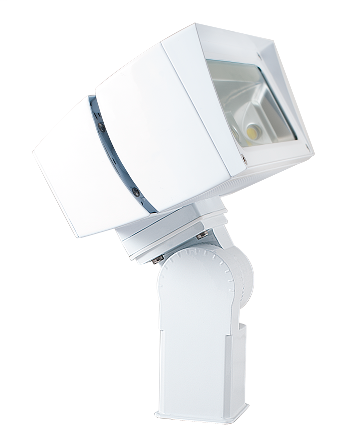Future Flood 26W LED Neutral Slipfitter On-Off 5X5 White