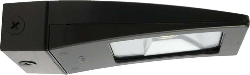 Lpack LED Wallpack 13W 12V 24V Dc Junc Box + Surfc Plt Bronze