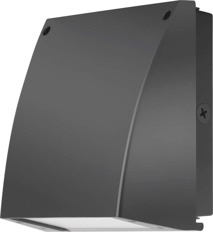 Slim Wallpack 37W Cool LED 277V PCS Bronze Wp1
