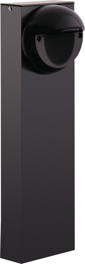 LED Bollard 18" Round 5W Cool Bronze