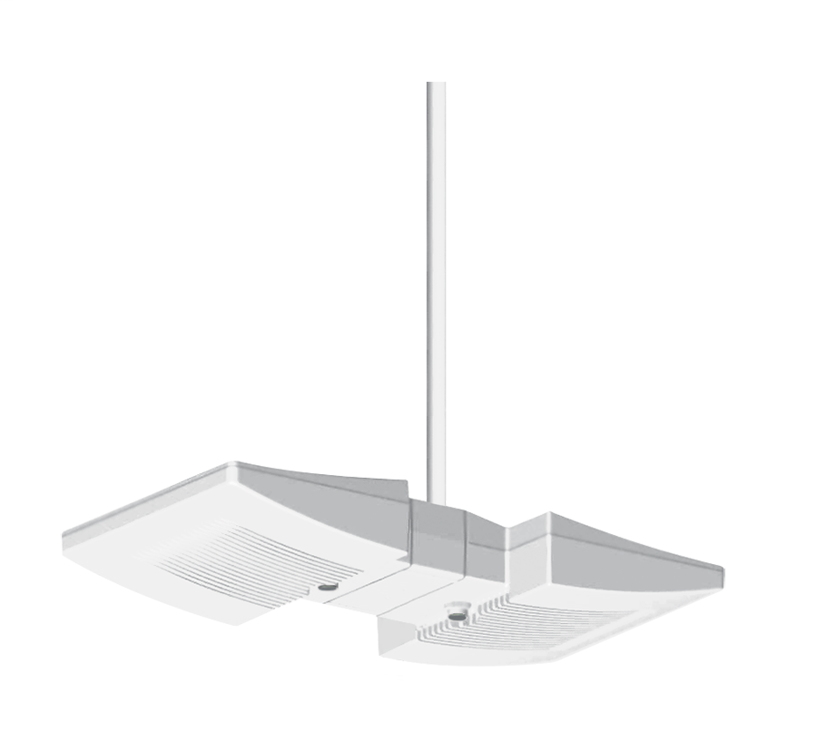 LED Pendant 2 X 26W Warm Uplight White
