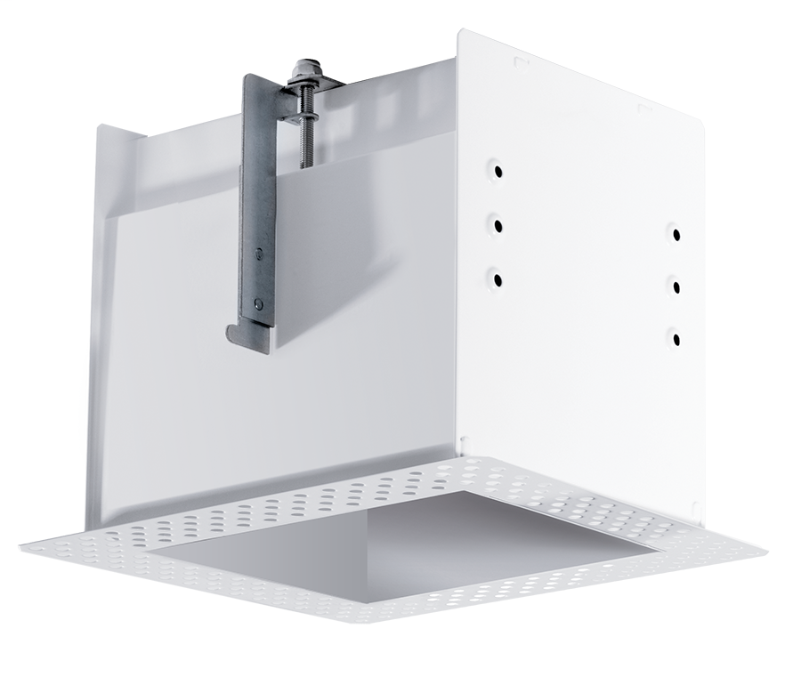 Multi Rough-In Remodeller 1 Head Trimless White Mdled