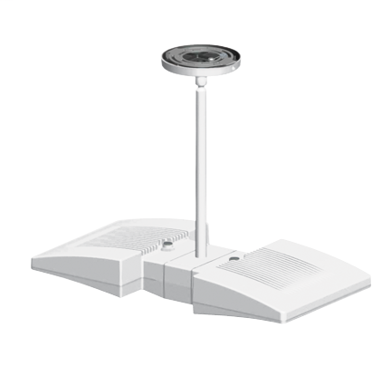 LED Pendant 2 X 26W Cool LED Dim White
