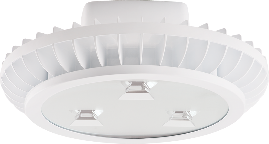 Highbay Aisle 78W Warm LED3X26W W/ Hook And Cord White