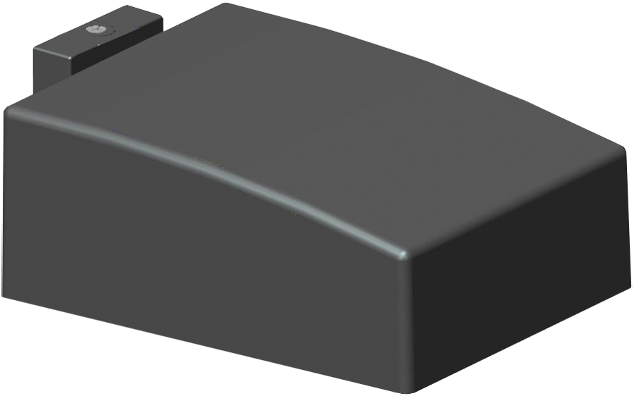 Alx Deluxe Area Light 250W HPS  QT Flat Wall MT + 277V Pct