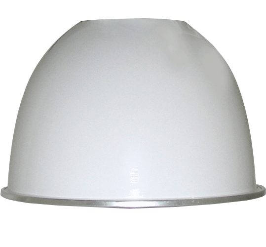 Opti-Pak 16" White Aluminum