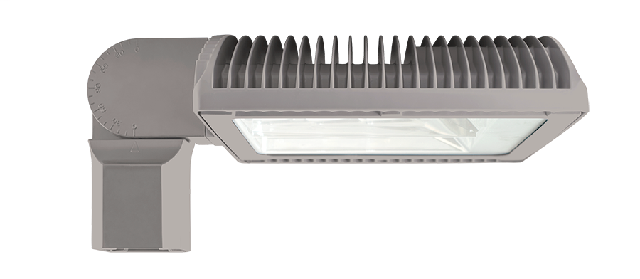 Roadway Type IV 50W Neutral LED Slipfitter Bilevel Roadway Gray
