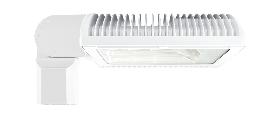 Roadway Type III 78W W/ Roadway Adaptor Warm LED 480V PCT White