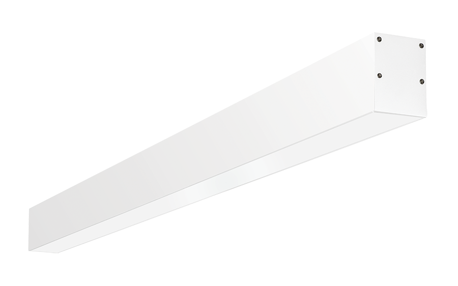 Linear Slot Surface 4Ft 40W LED Dim 42Deg Refl 4000K White