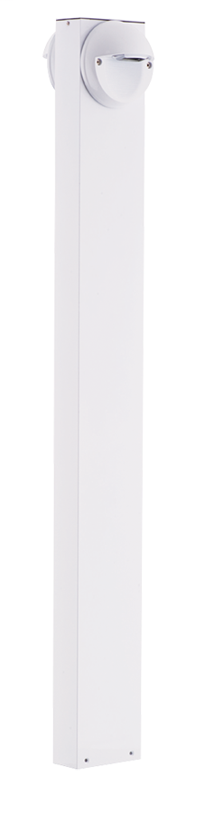 LED Bollard 42" Round 2X5W Warm White