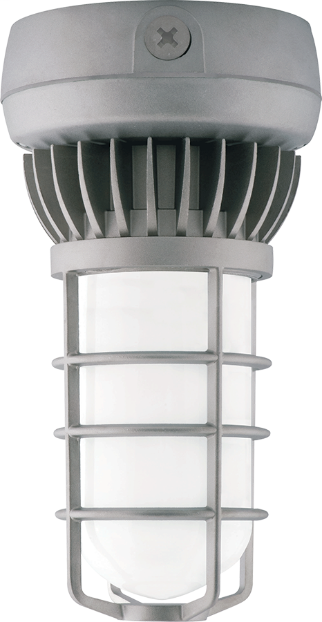 Vaporproof LED 13W Neutral 3/4 Frosted Gl Globe Diecast Guard