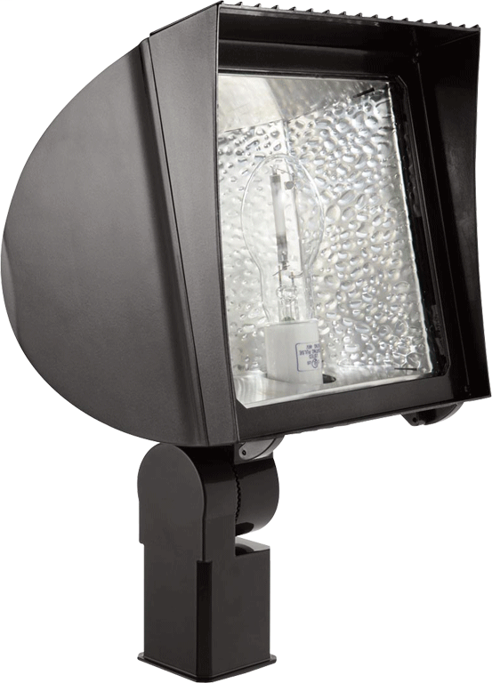 Flexflood 50W MH QT HPF Slipfitter + Lamp Bronze