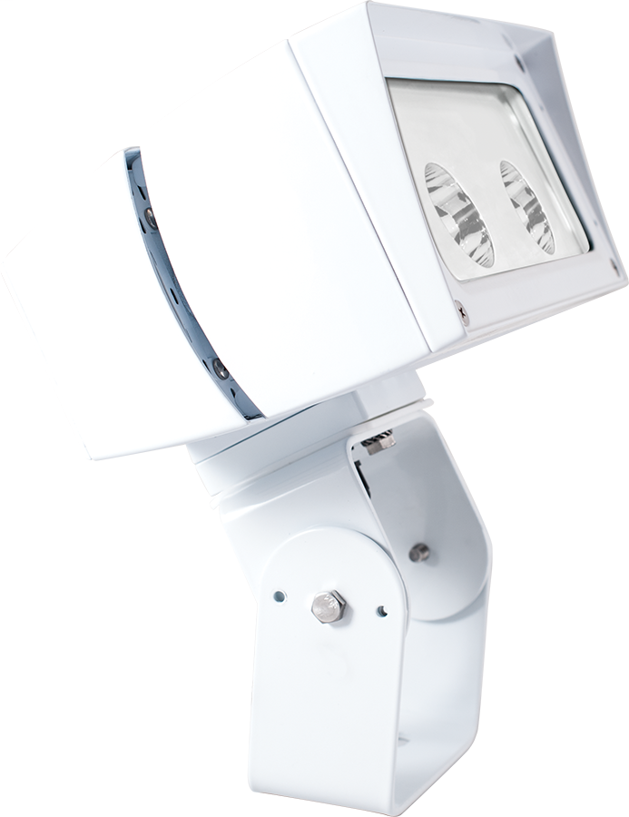 Future Flood 39W LED Cool Trunnion On-Off 4X4 White