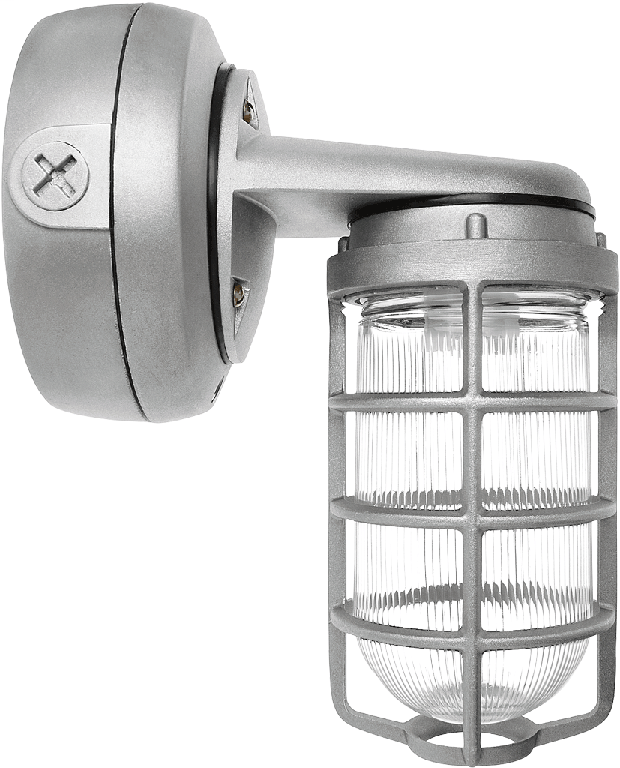 VP CFL Bracket 13W QT 3/4 Black W/ Gl Globe Cast Gd