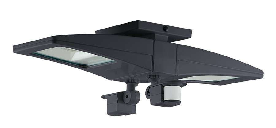 LED Ceiling 2 X 10W Warm + 2 Mini Sensors Bilevel BNZ