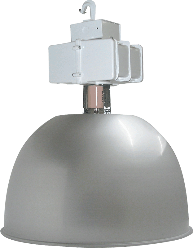 High Bay 400W MH QT 22" Nat Alum Pulse Start