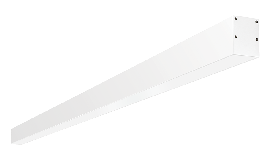 Linear Slot Surface 6Ft 60W LED Dim 42Deg Refl 4000K White