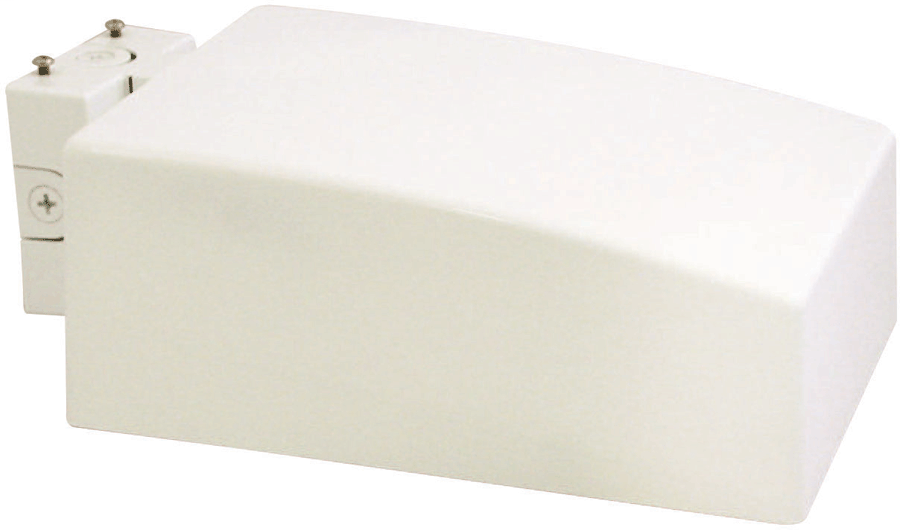 AJ Area Light 100W HPS  120V NPF Flat Wall + 120V PCS White