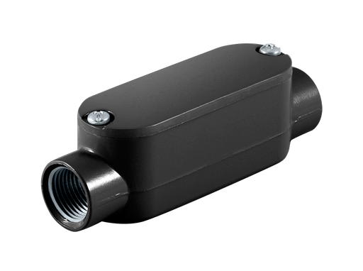 Product image for RAB C-50SCB 1/2 180D BLK CONN