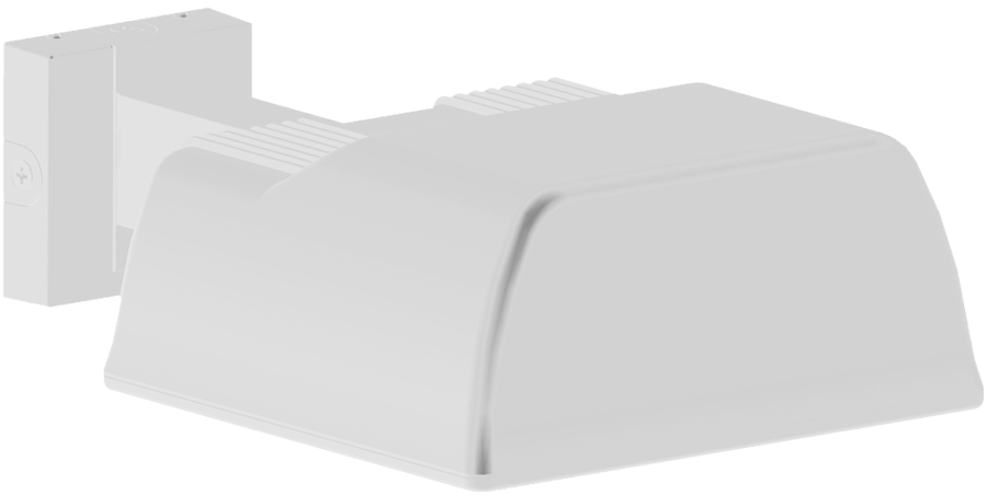 Al Wall 250 Watt Wall Mount Pulse Start QT White