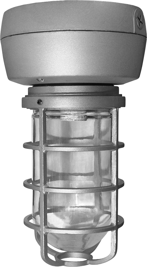 VP HID Ceiling 50W HPS  120V NPF 3/4 Silver W/Gl Globe Cast Gd