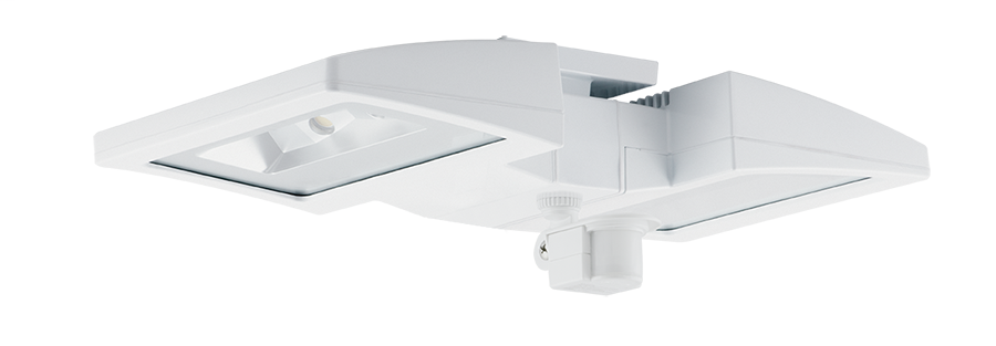LED Ceiling 2 X 26W Neutral + Mini Sensor Bilevel White
