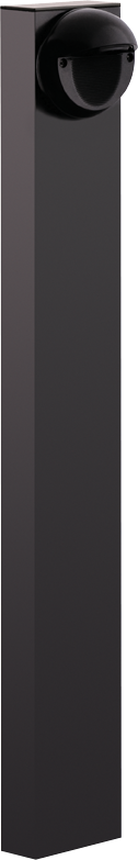 LED Bollard 42" Round 5W Cool Bronze