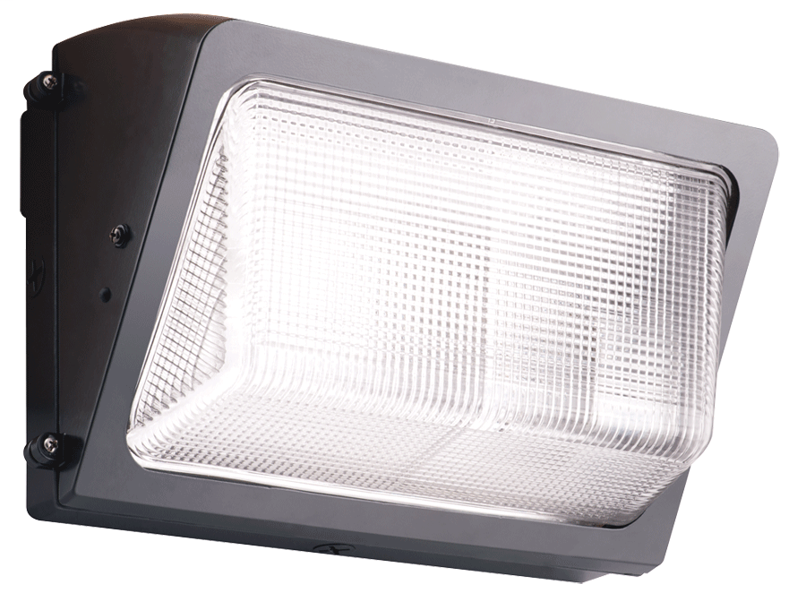 RAB WP2H100QT 100 W 120/208/240/277 Volt 14 x 7-1/4 x 9" Quad Tap Bronze HID Wall Pack RAB WP2H100QT 100 W 120/208/240/277 Volt 14 x 7-1/4 x 9" Quad Tap Bronze HID Wall Pack