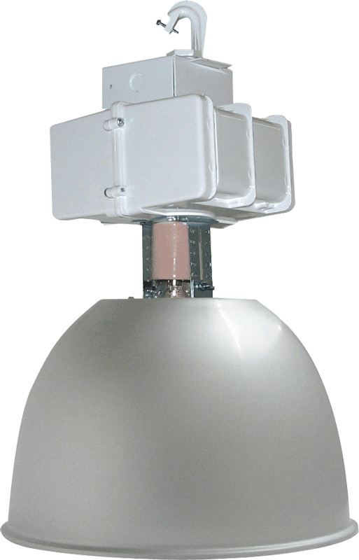 High Bay 400W MH QT 16" Nat Alum Pulse Start