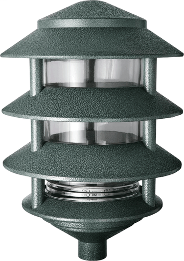 LAWN LIGHT 4 TIER INCANDESCENT 100W MAX VERDE GREEN
