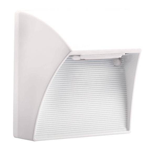 RAB SLED5W 120/208/240/277 Volt 5 W 5000 K Square White Plated LED Step Light RAB SLED5W 120/208/240/277 Volt 5 W 5000 K Square White Plated LED Step Light
