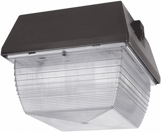 VANDALPROOF 9 Inch X 9 Inch CEILING 70W HPS 120V BRONZE