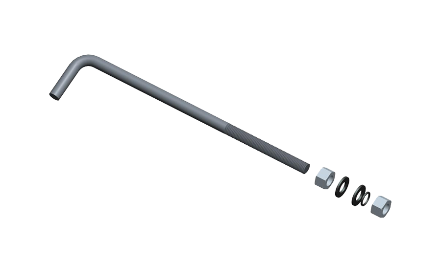 RAB ABK4-07 ANC BOLT KIT FOR 4" SQ Product image for RAB ABK4-07 ANC BOLT KIT FOR 4" SQ