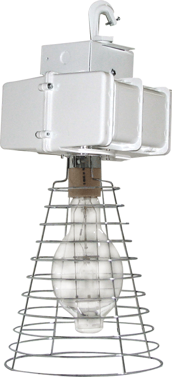 TEMPORARY BAY 250W MH PSQT OPEN RATED LAMP AND  CLOSED WIRE GD