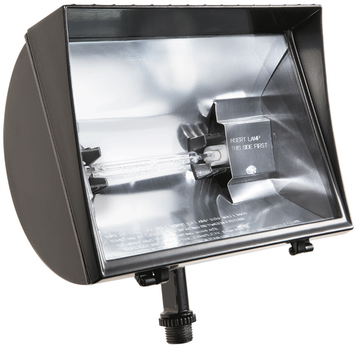QUARTZ CURVE ROUND BACK 500W 120V AND LAMP BRONZE