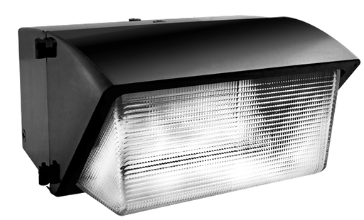 WALLPACK 400W HPS QT HPF GLASS LENS AND LAMP BRONZE