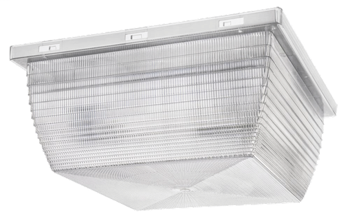 Vandalproof 12 Inch X 12 Inch Ceiling 2 X 26W,CFL Qt