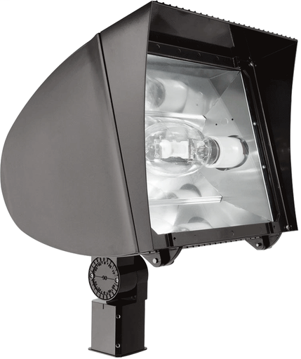 FLEXFLOOD XL 400W HPS QT HPF SLIPFITTER AND LAMP BRONZE